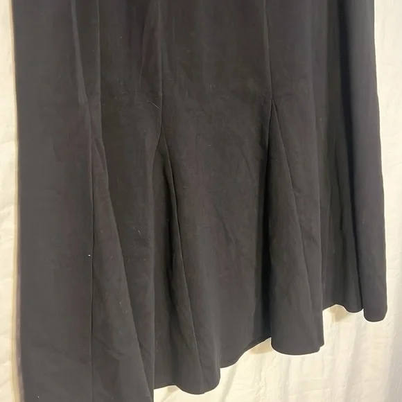 Women’s Black A-Line Long Skirt- Plus Size 1X - Picture 3 of 4